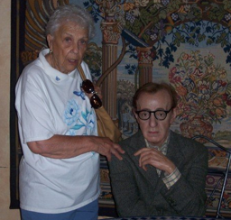 Alexandria Kalchuk Frahm & Woody Allen circa 2007