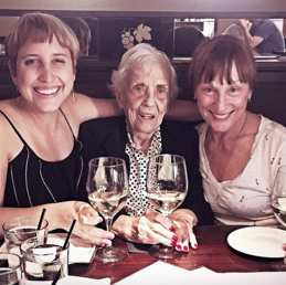 Three generations and one last date. January 2015